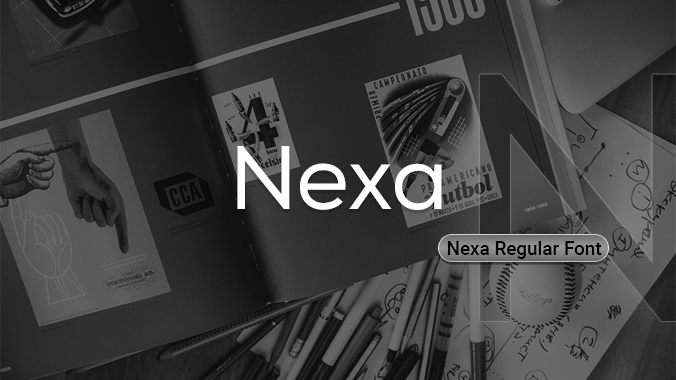 Nexa Regular Font | Free Font Download | Download Thousands of Fonts for Free Sample Image