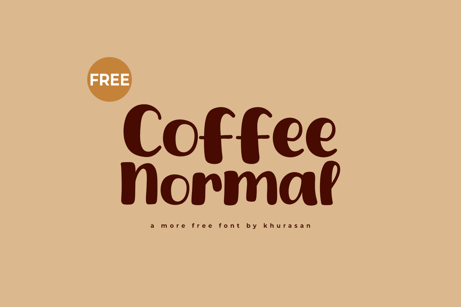 Coffee Normal Font | Free Font Download | Download Thousands of Fonts for Free Sample Image