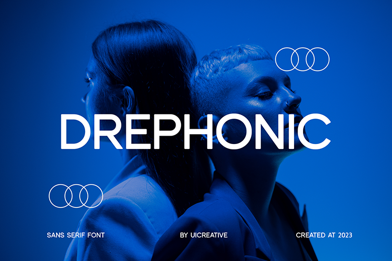 Drephonic Font | Free Font Download | Download Thousands of Fonts for Free Sample Image