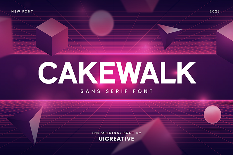 Cakewalk Font | Free Font Download | Download Thousands of Fonts for Free Sample Image
