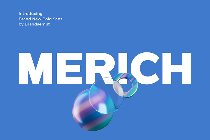 Merich Font | Free Font Download | Download Thousands of Fonts for Free Sample Image