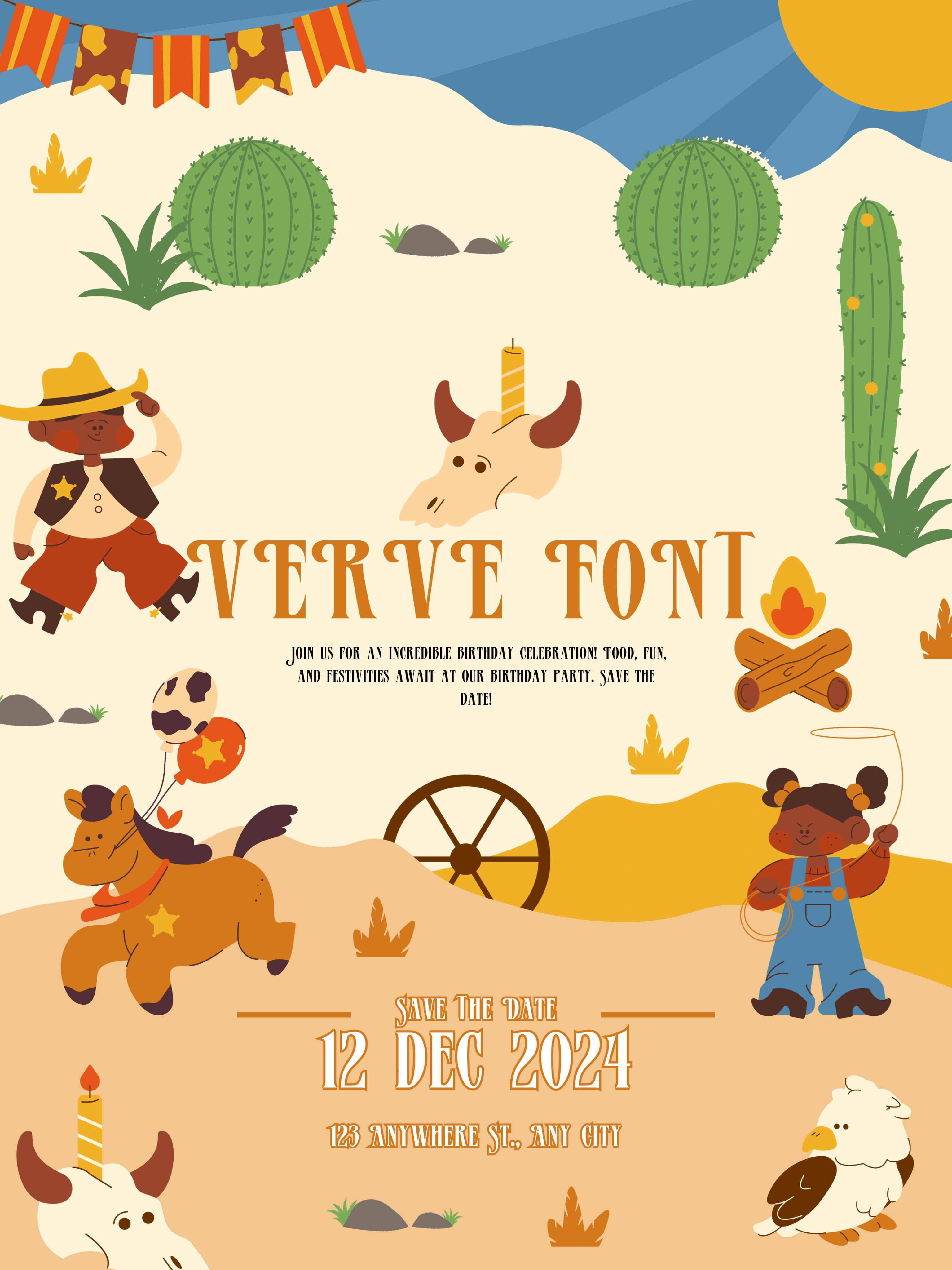 Verve Font | Free Font Download | Download Thousands of Fonts for Free Sample Image
