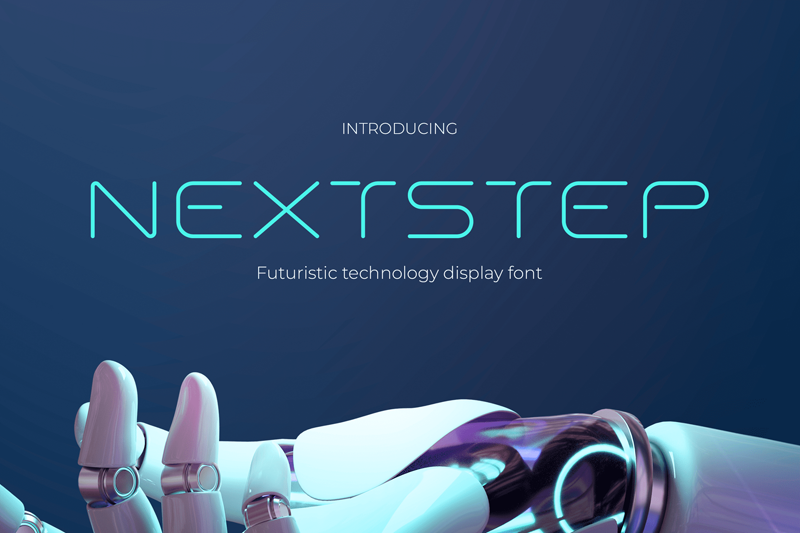 Nextstep Font | Free Font Download | Download Thousands of Fonts for Free Sample Image