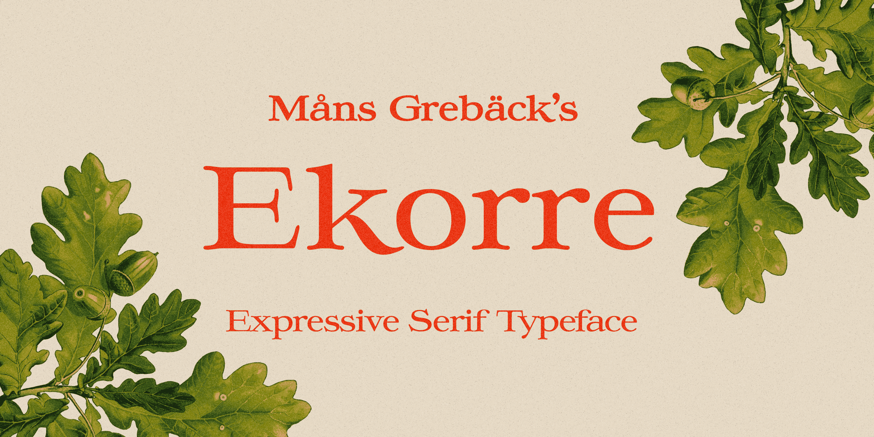 Ekorre Regular Font | Free Font Download | Download Thousands of Fonts for Free Sample Image