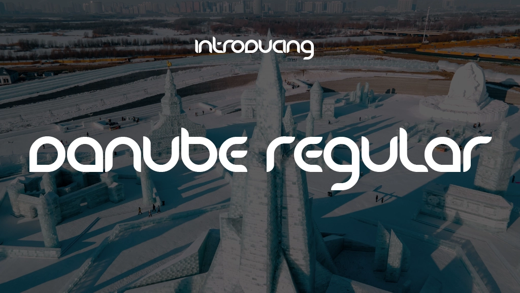 Danube Regular Font | Free Font Download | Download Thousands of Fonts for Free Sample Image