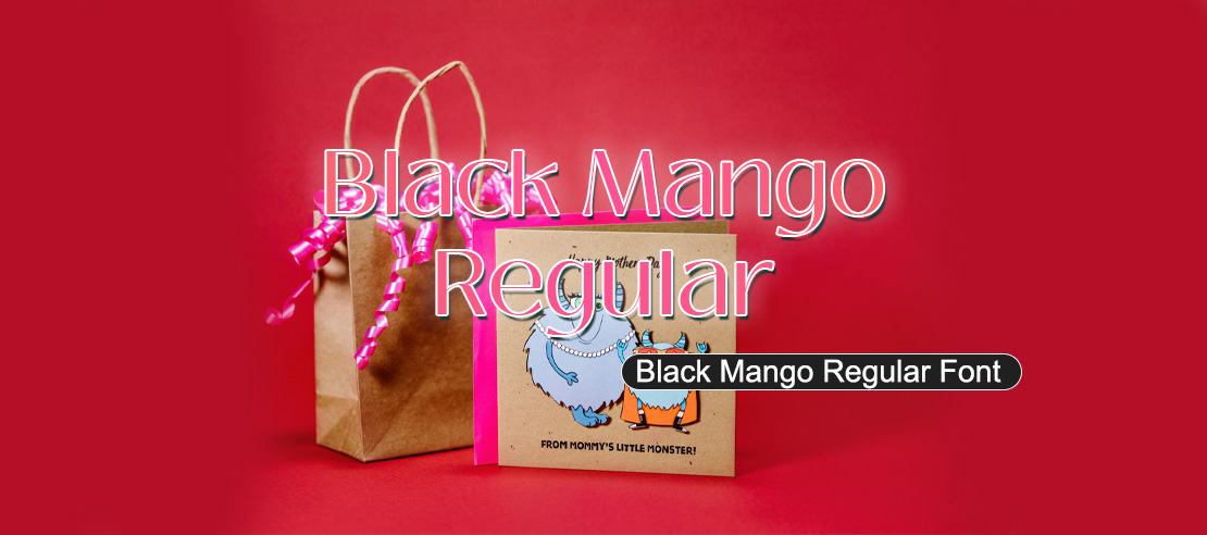Black Mango Regular Font | Free Font Download | Download Thousands of Fonts for Free Sample Image