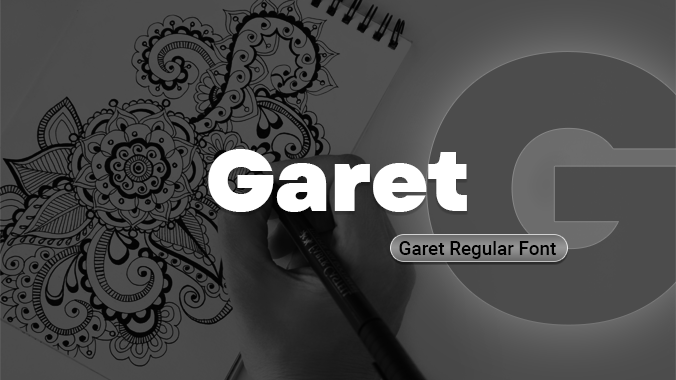 Garet Regular Font | Free Font Download | Download Thousands of Fonts for Free Sample Image