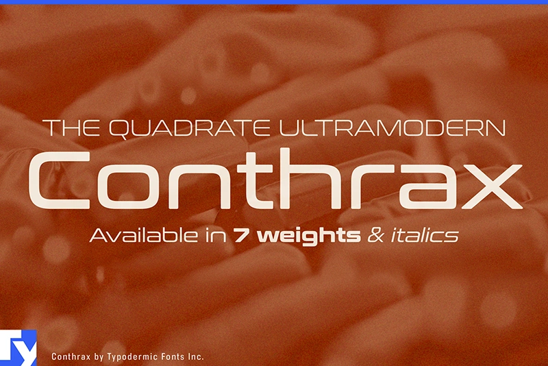 Conthrax Semi Bold Font | Free Font Download | Download Thousands of Fonts for Free Sample Image