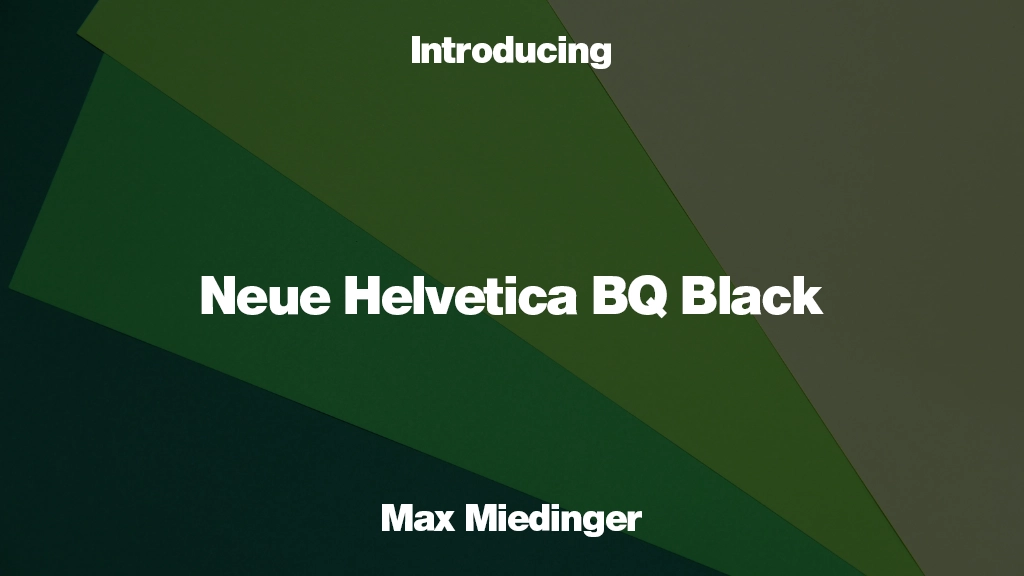 Neue Helvetica BQ Black Font | Free Font Download | Download Thousands of Fonts for Free Sample Image