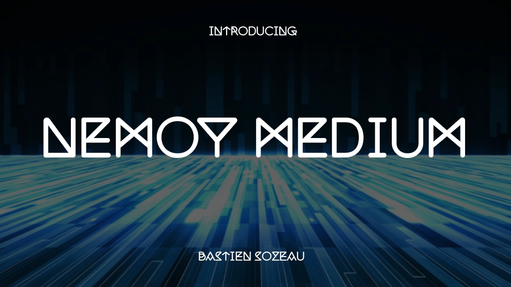 Nemoy Medium Font | Free Font Download | Download Thousands of Fonts for Free Sample Image