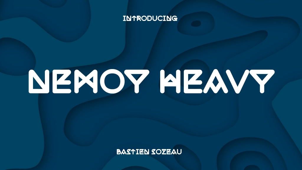 Nemoy Heavy Font | Free Font Download | Download Thousands of Fonts for Free Sample Image
