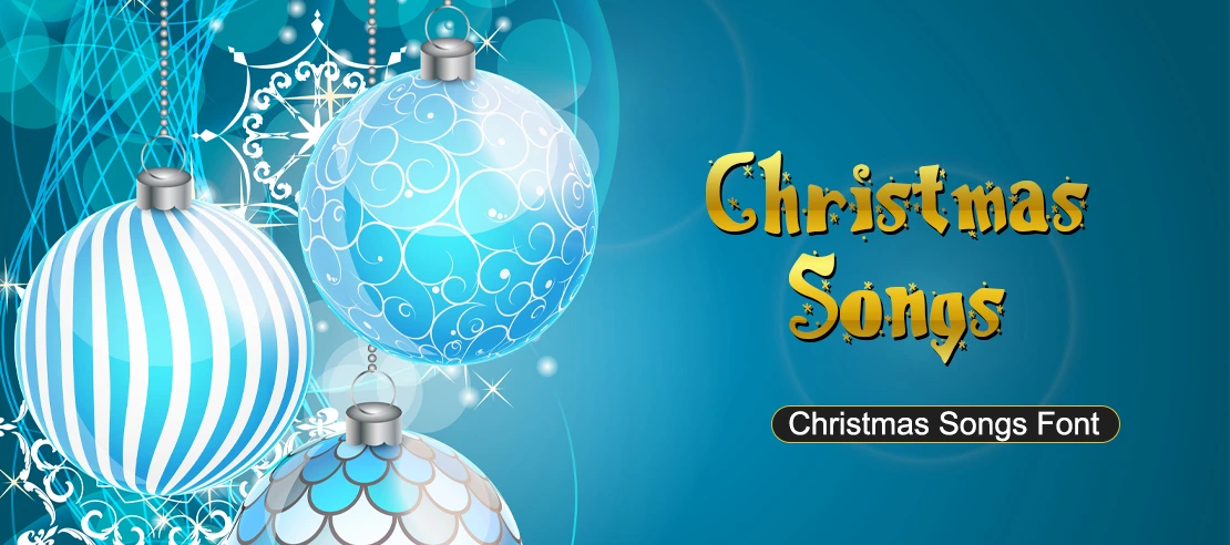 Christmas Songs Font | Free Font Download | Download Thousands of Fonts for Free Sample Image