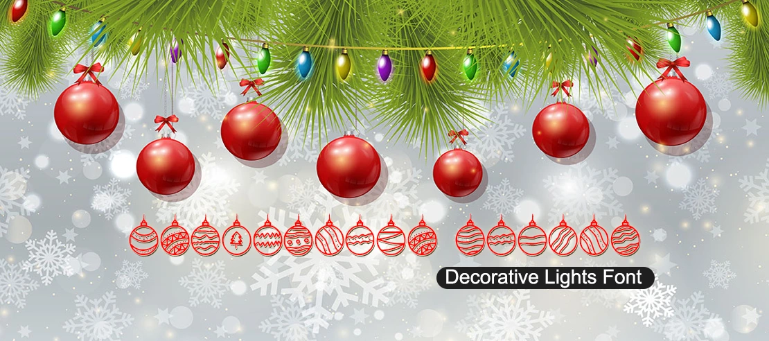 Decorative Lights Font | Free Font Download | Download Thousands of Fonts for Free Sample Image