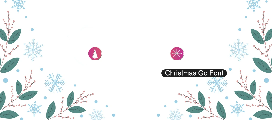 Christmas Go Font | Free Font Download | Download Thousands of Fonts for Free Sample Image