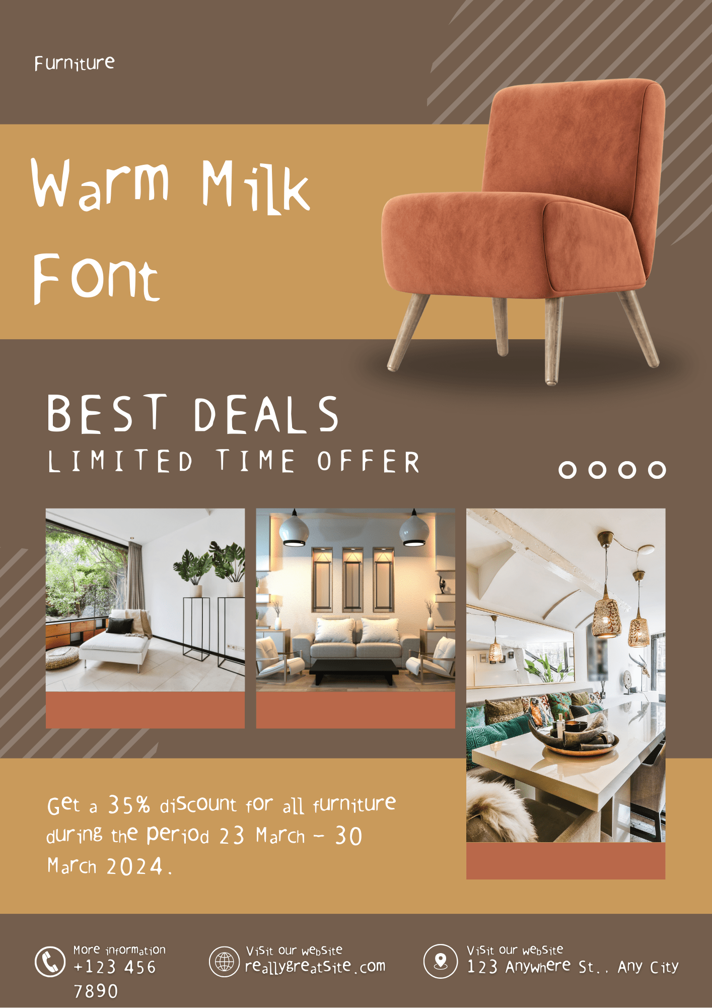 Warm Milk Font | Free Font Download | Download Thousands of Fonts for Free Sample Image