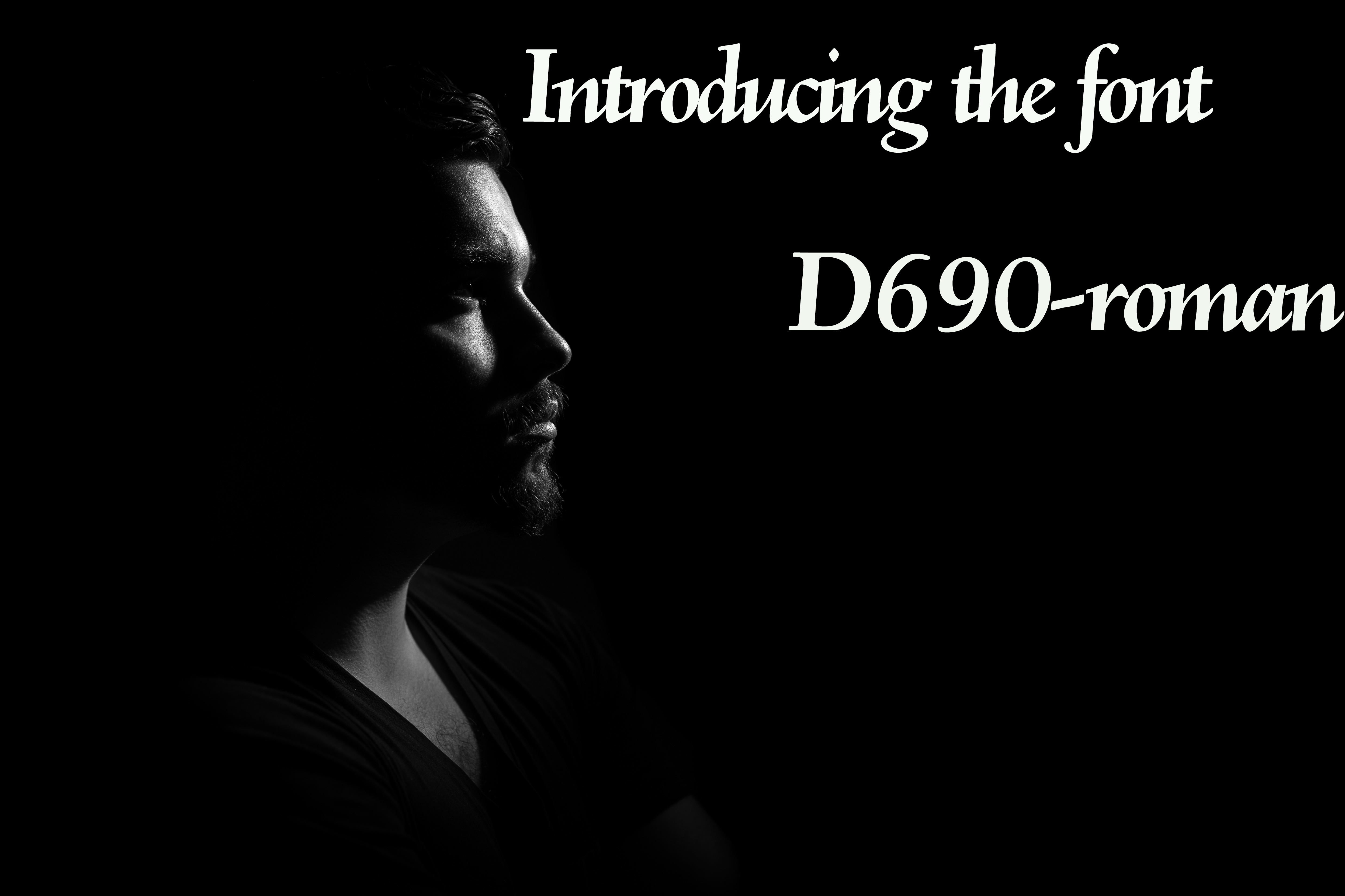 D690 Roman Italic Font | Free Font Download | Download Thousands of Fonts for Free Sample Image