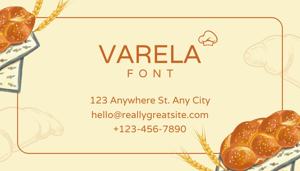 Varela Font | Free Font Download | Download Thousands of Fonts for Free Sample Image