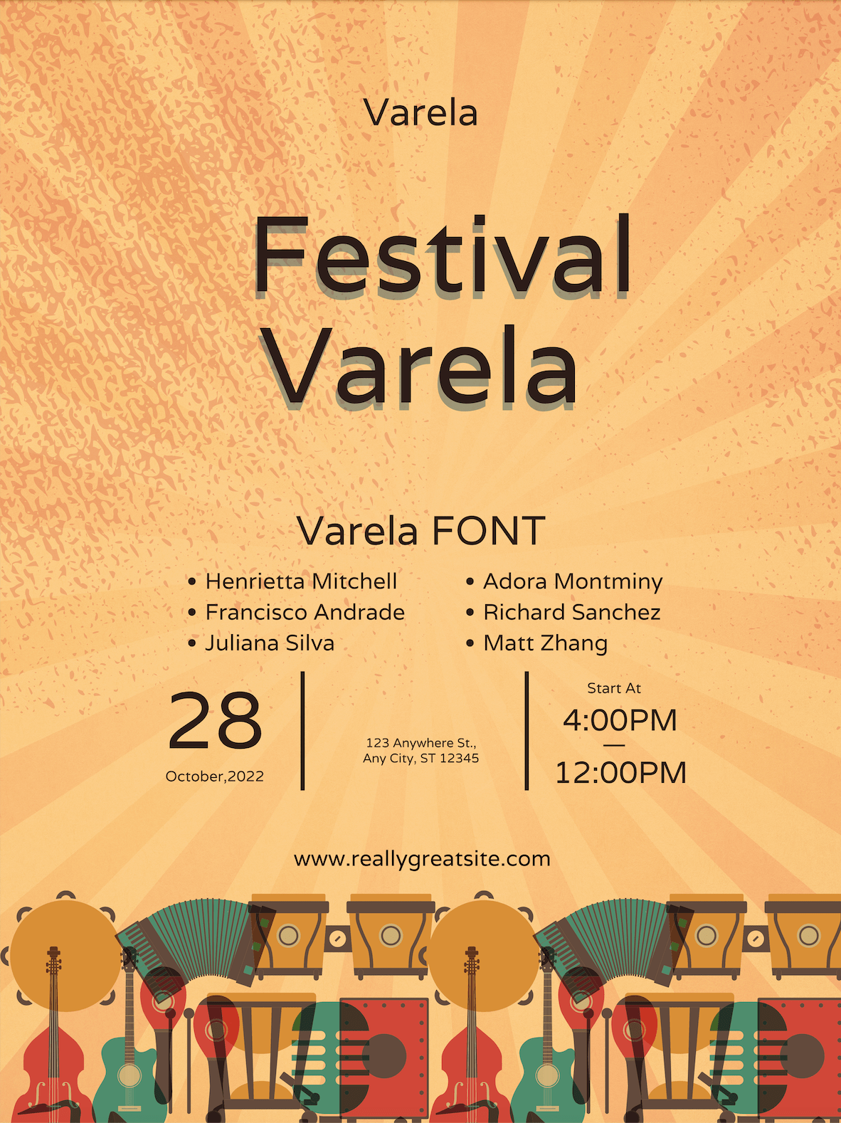 Varela Font | Free Font Download | Download Thousands of Fonts for Free Sample Image