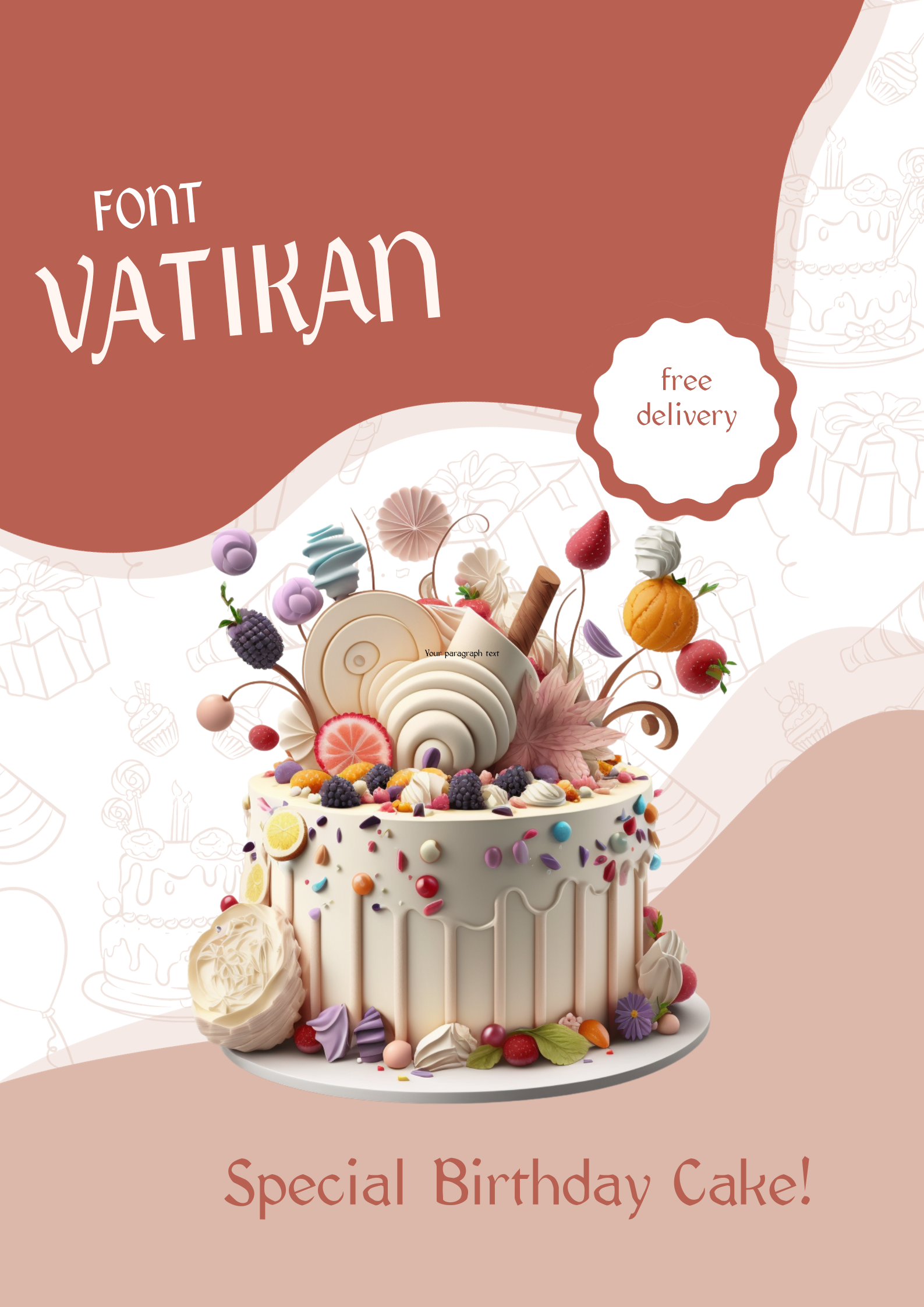 Vatikan Font | Free Font Download | Download Thousands of Fonts for Free Sample Image