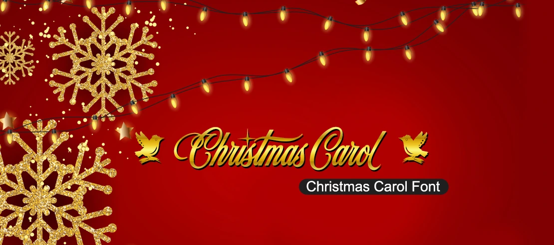 Christmas Carol Font | Free Font Download | Download Thousands of Fonts for Free Sample Image
