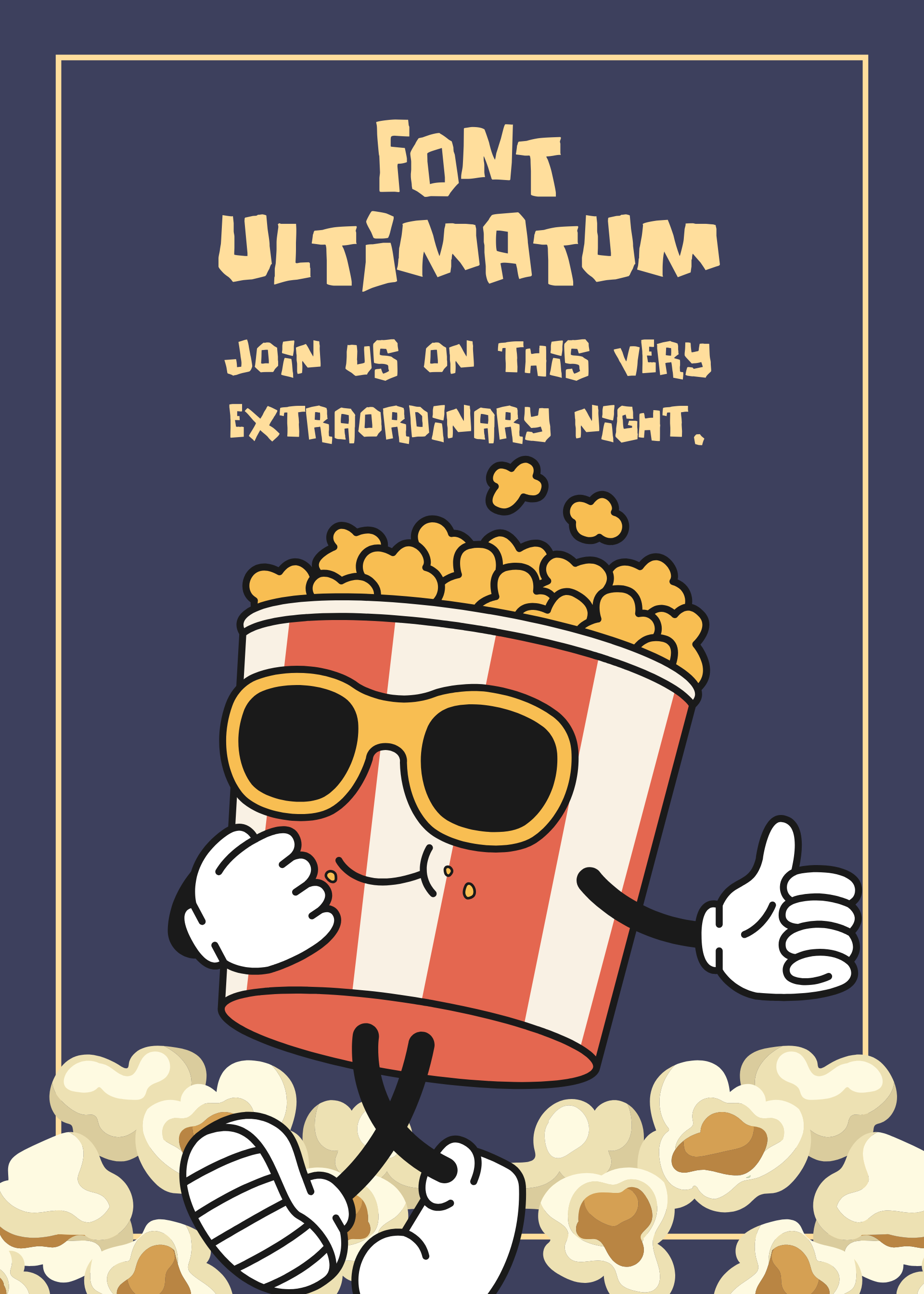 Ultimatum Font | Free Font Download | Download Thousands of Fonts for Free Sample Image