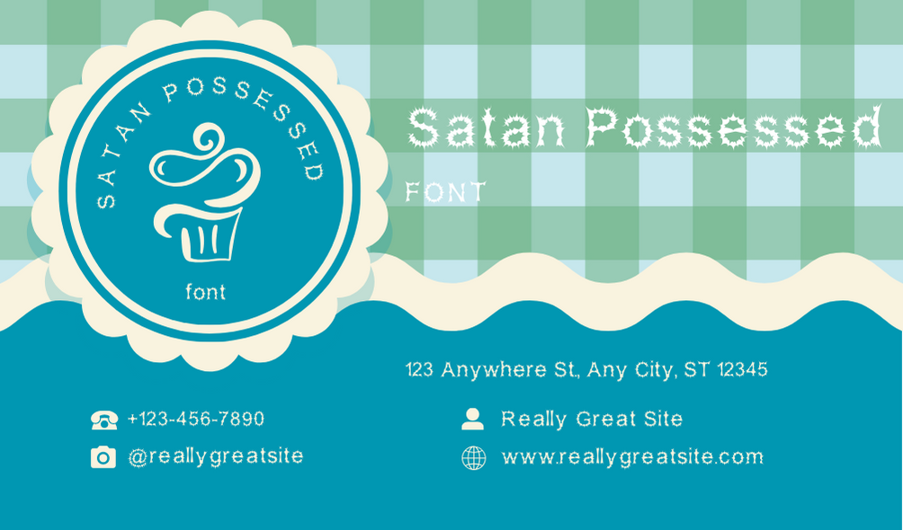 Satan Possessed Font | Free Font Download | Download Thousands of Fonts for Free Sample Image
