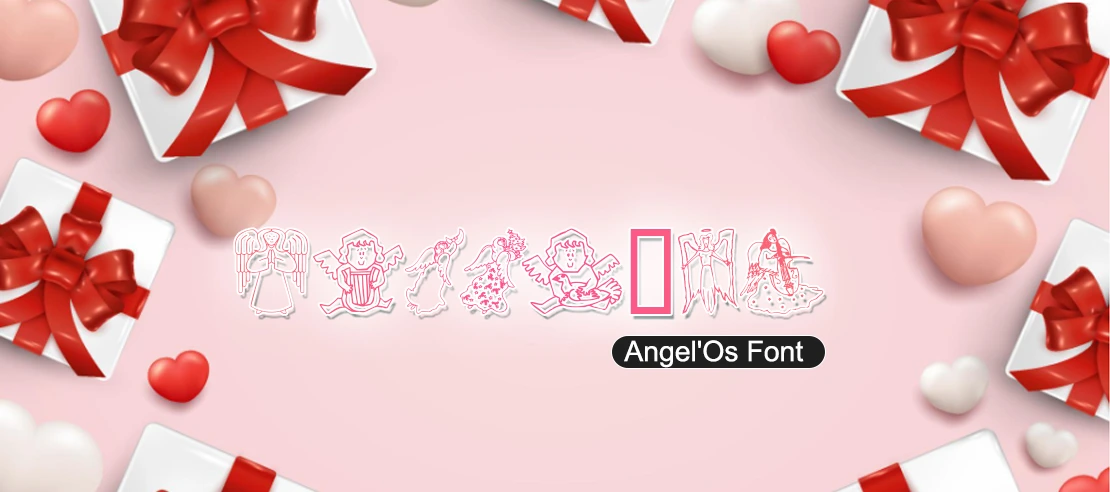 Angel'Os Font | Free Font Download | Download Thousands of Fonts for Free Sample Image