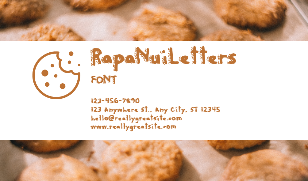 RapaNuiLetters Font | Free Font Download | Download Thousands of Fonts for Free Sample Image