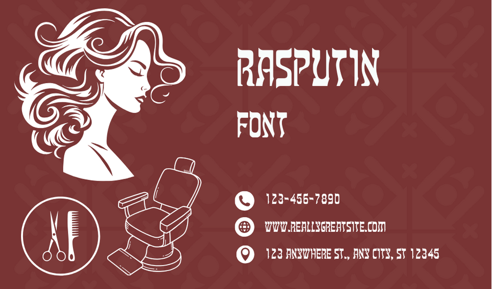 Rasputin Font | Free Font Download | Download Thousands of Fonts for Free Sample Image