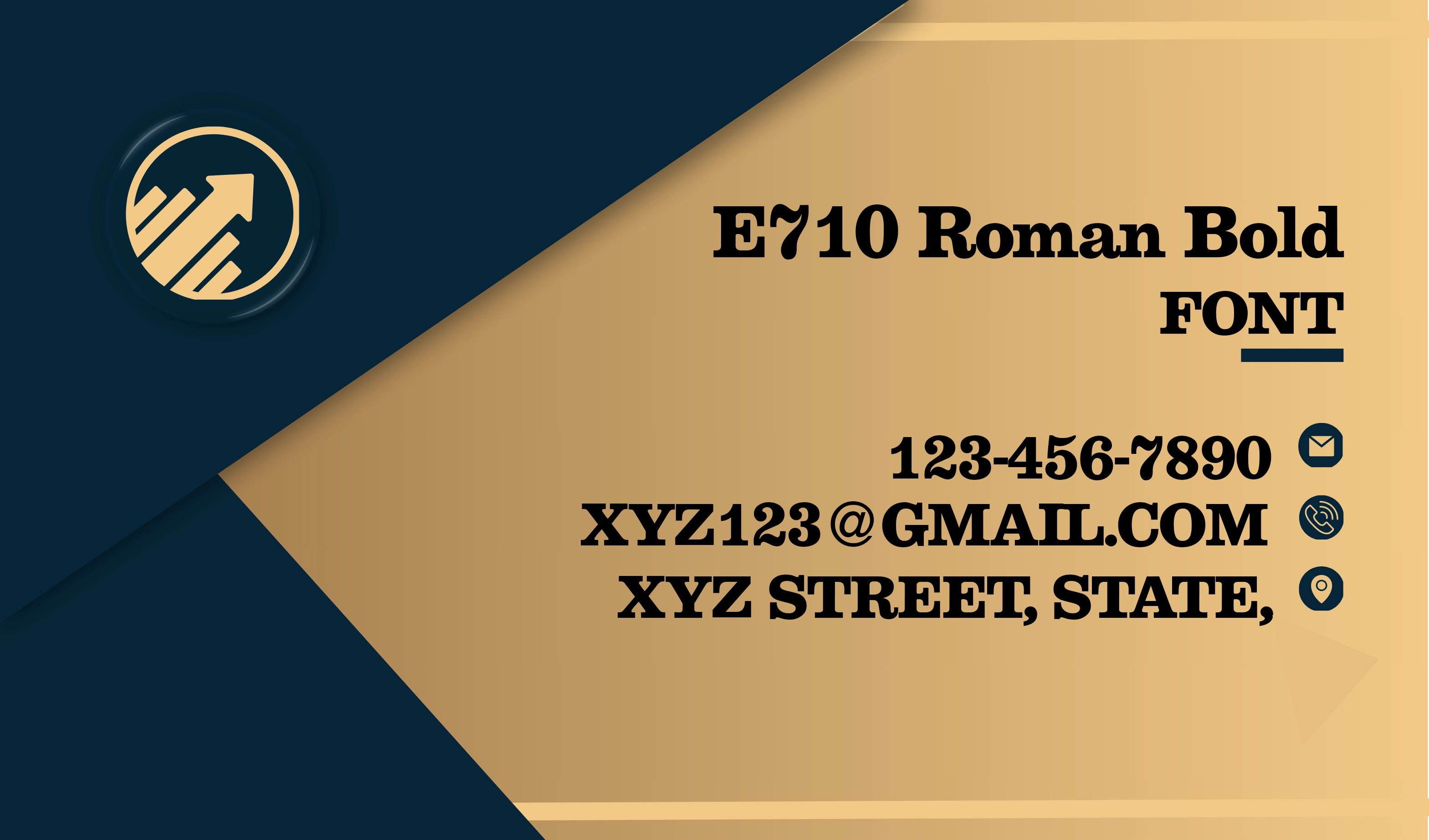 E710 Roman Bold Font | Free Font Download | Download Thousands of Fonts for Free Sample Image