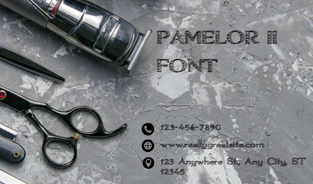 Pamelor II Font | Free Font Download | Download Thousands of Fonts for Free Sample Image