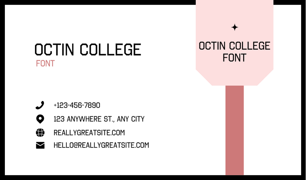 Octin College Font | Free Font Download | Download Thousands of Fonts for Free Sample Image