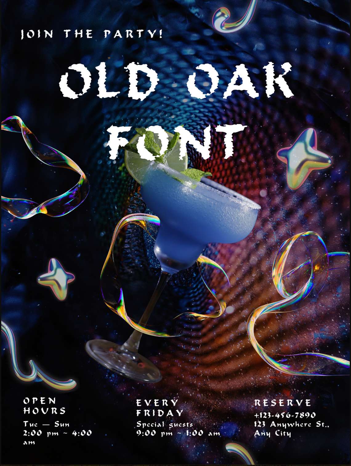Old Oak גופן | הורדת גופן בחינם | הורד אלפי גופנים בחינם Sample Image
