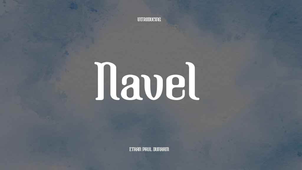 Navel Font | Unduh Font Gratis | Unduh Ribuan Font Gratis Sample Image