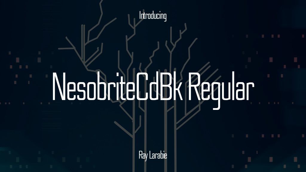 NesobriteCdBk Regular Font | Free Font Download | Download Thousands of Fonts for Free Sample Image
