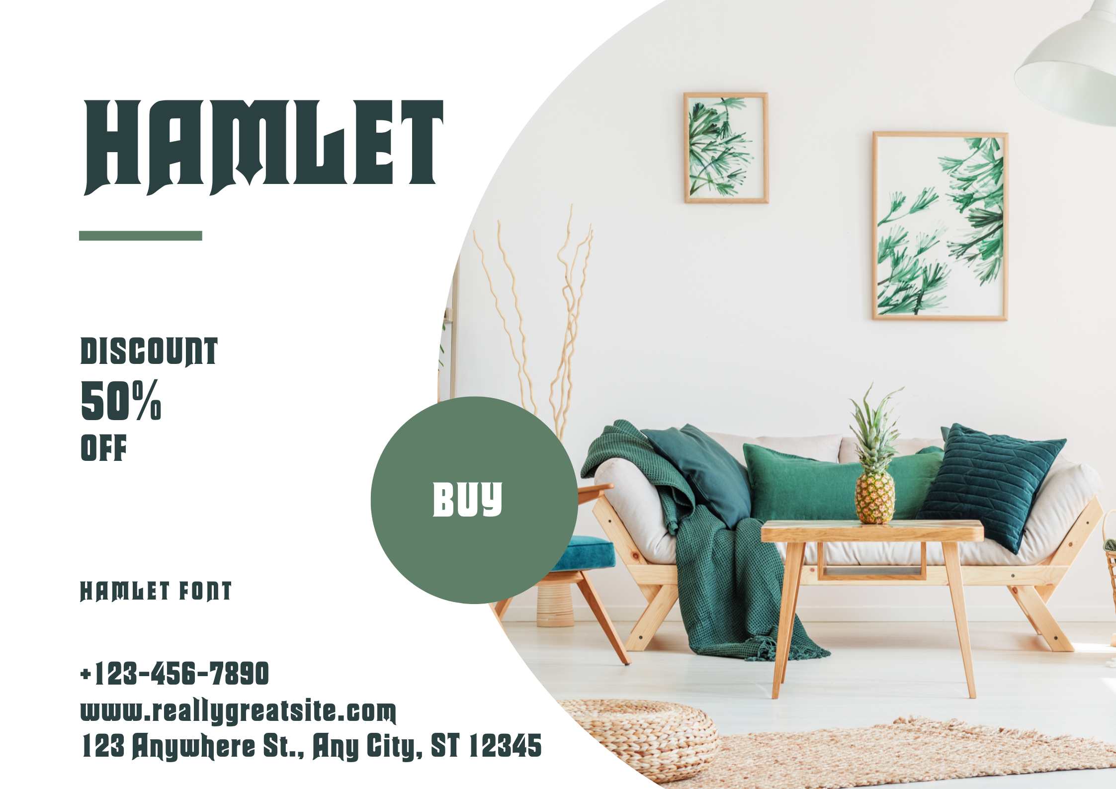 Hamlet Font | Free Font Download | Download Thousands of Fonts for Free Sample Image