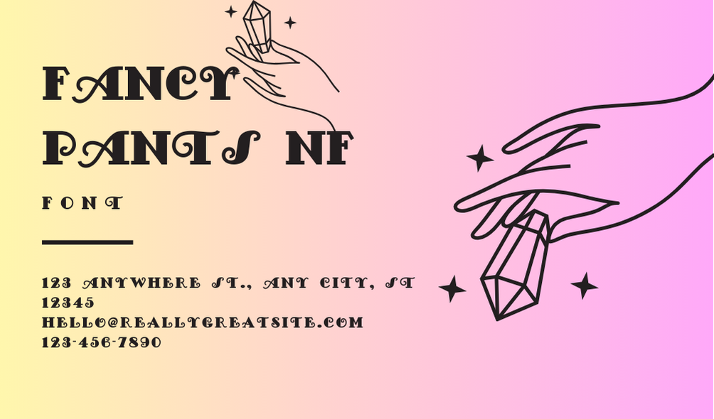 Fancy Pants NF Font | Free Font Download | Download Thousands of Fonts for Free Sample Image