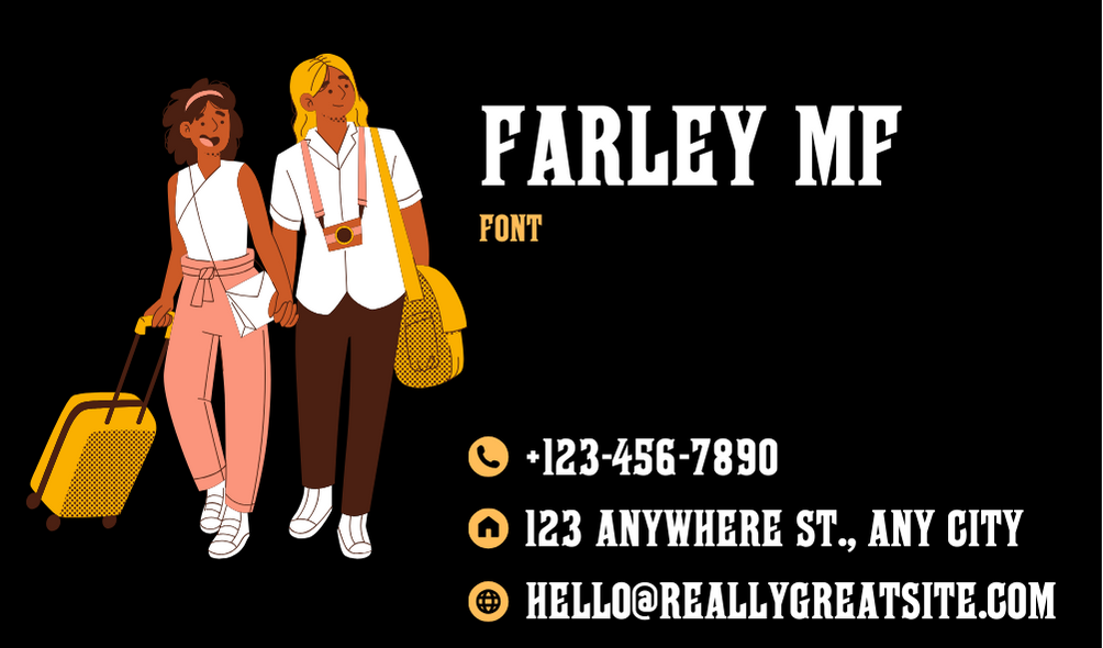 Farley MF Font | Free Font Download | Download Thousands of Fonts for Free Sample Image