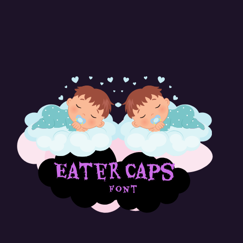 Eater Caps Regular Font | Free Font Download | Download Thousands of Fonts for Free Sample Image