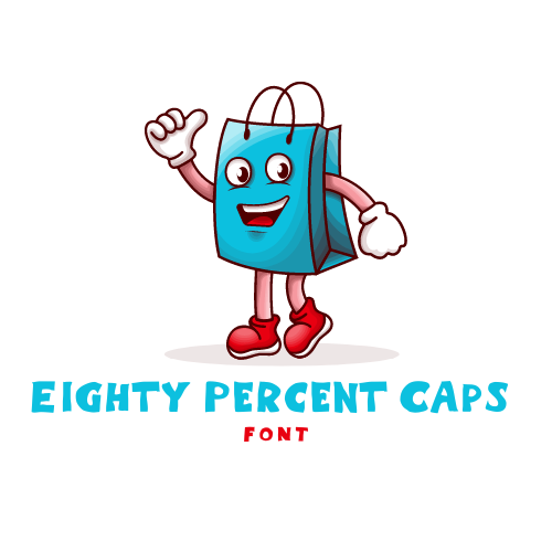 Eighty Percent Caps Font | Free Font Download | Download Thousands of Fonts for Free Sample Image