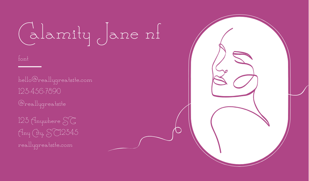 Calamity Jane NF Font | Free Font Download | Download Thousands of Fonts for Free Sample Image