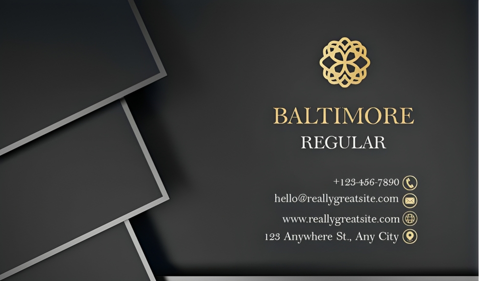Baltimore Regular Font | Free Font Download | Download Thousands of Fonts for Free Sample Image