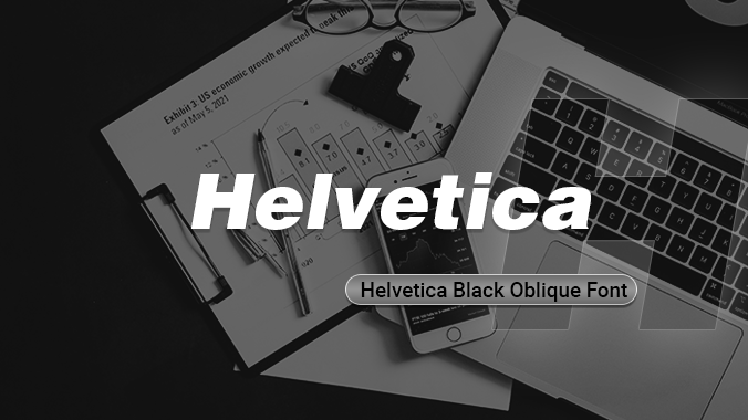 Helvetica Black Oblique Font | Free Font Download | Download Thousands of Fonts for Free Sample Image