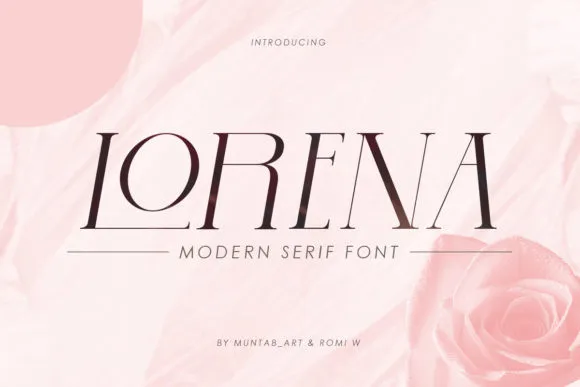 Lorena Font | Free Font Download | Download Thousands of Fonts for Free Sample Image