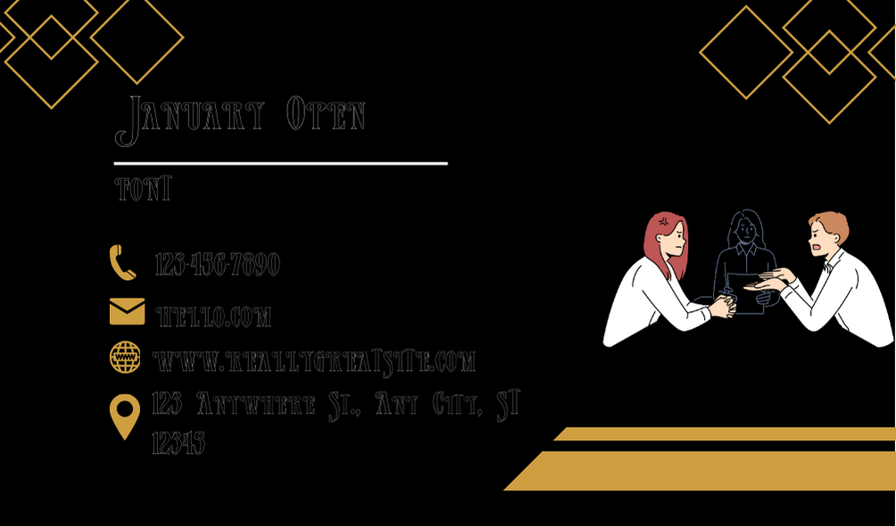 January Open Font | Free Font Download | Download Thousands of Fonts for Free Sample Image
