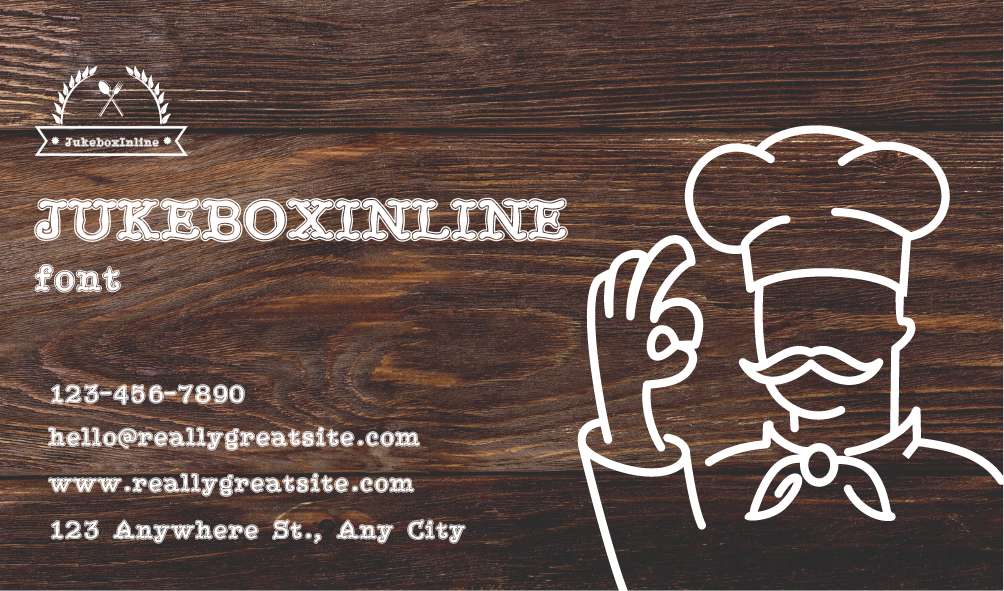 Jukebox Inline Font | Free Font Download | Download Thousands of Fonts for Free Sample Image