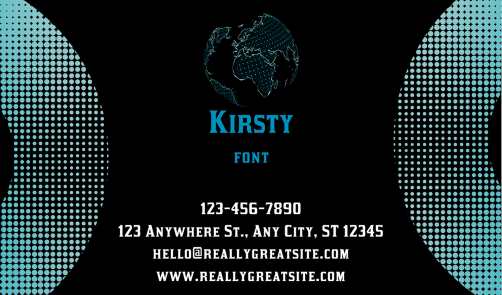 Kirsty Font | Free Font Download | Download Thousands of Fonts for Free Sample Image