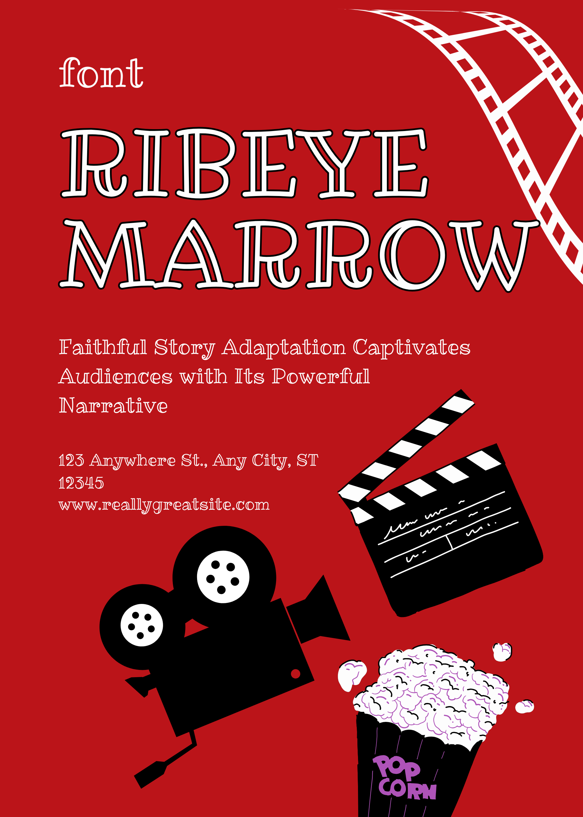 Ribeye Marrow Font | Free Font Download | Download Thousands of Fonts for Free Sample Image