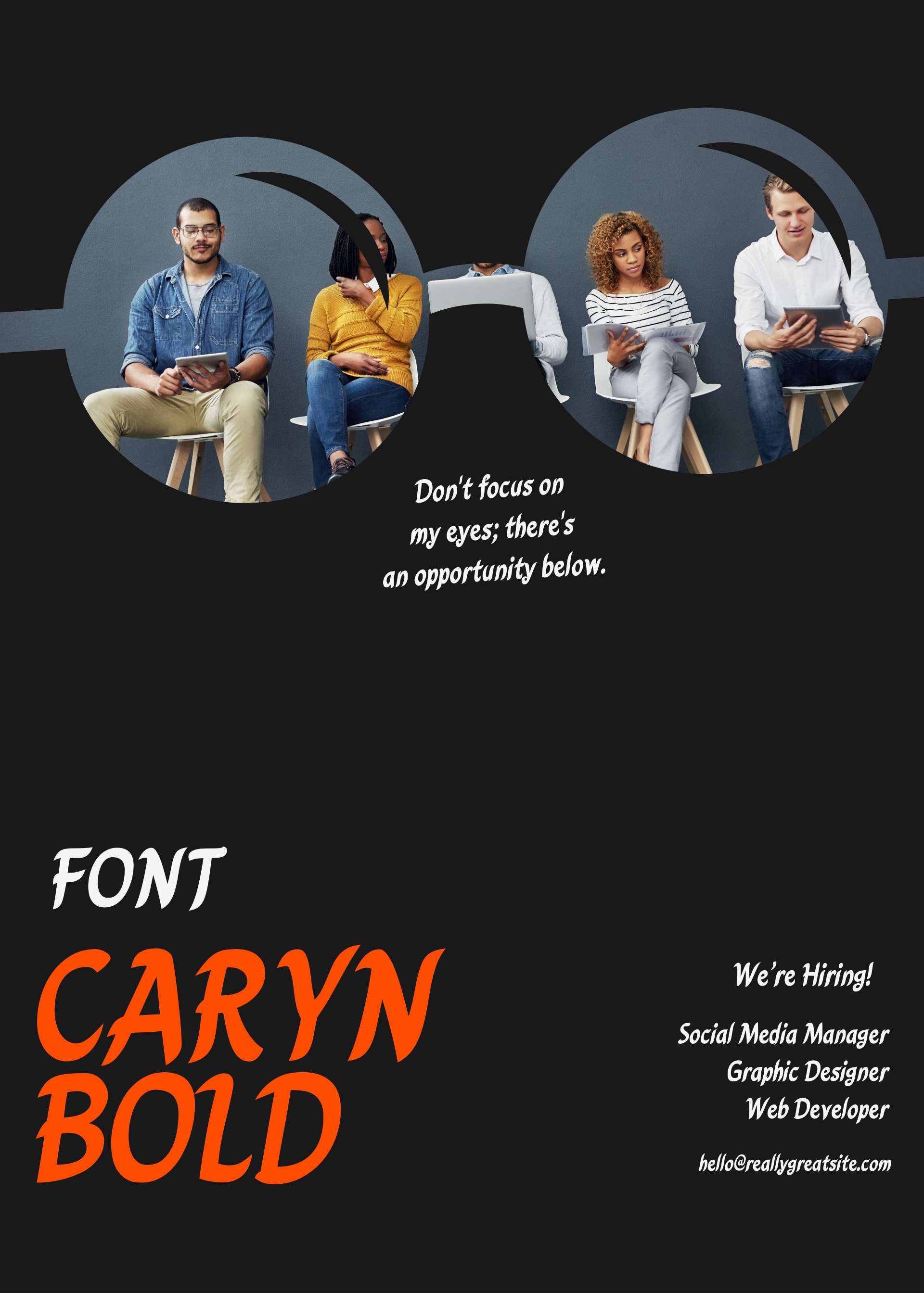 Caryn Bold Font | Free Font Download | Download Thousands of Fonts for Free Sample Image