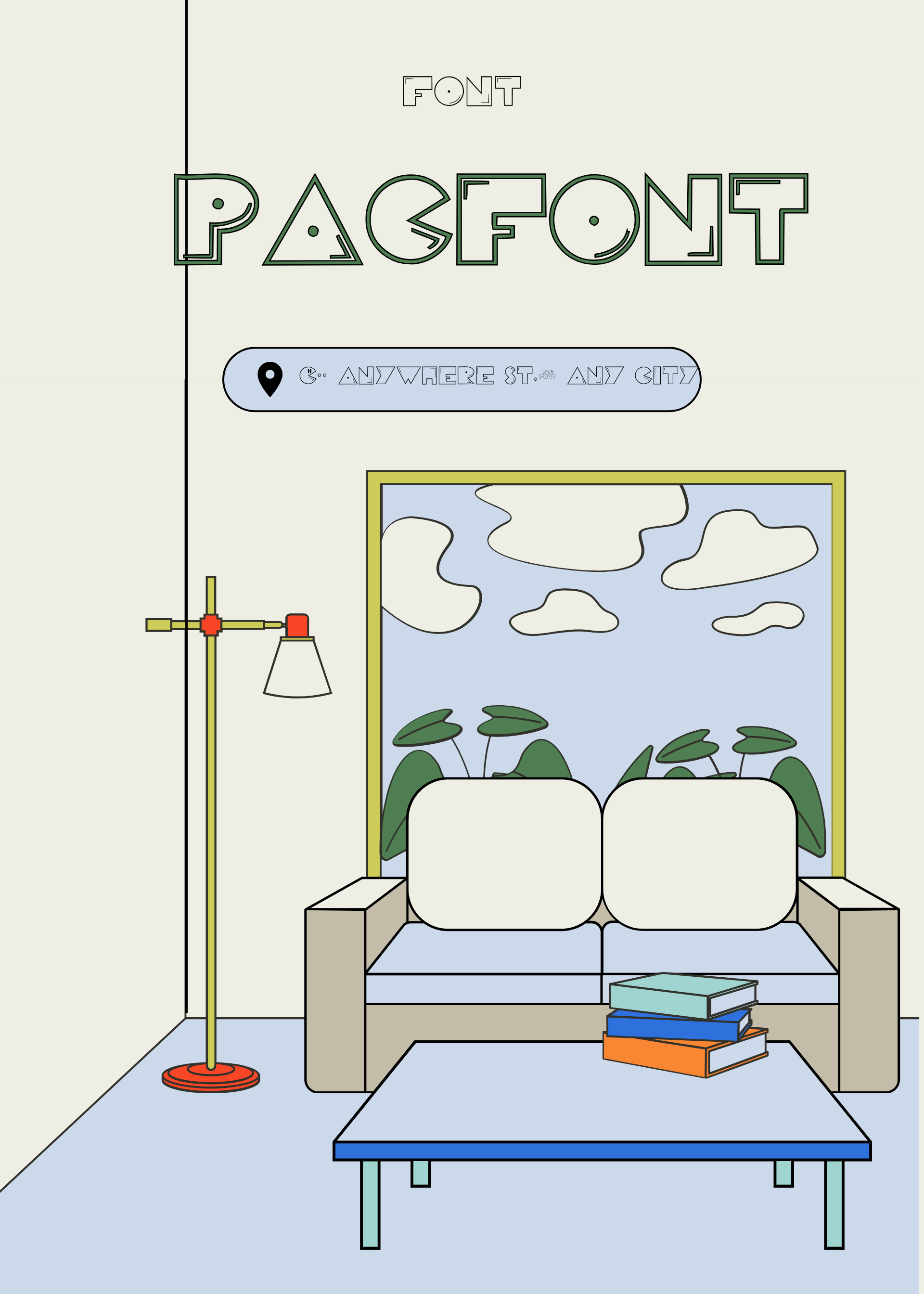 PacFont Font | Free Font Download | Download Thousands of Fonts for Free Sample Image